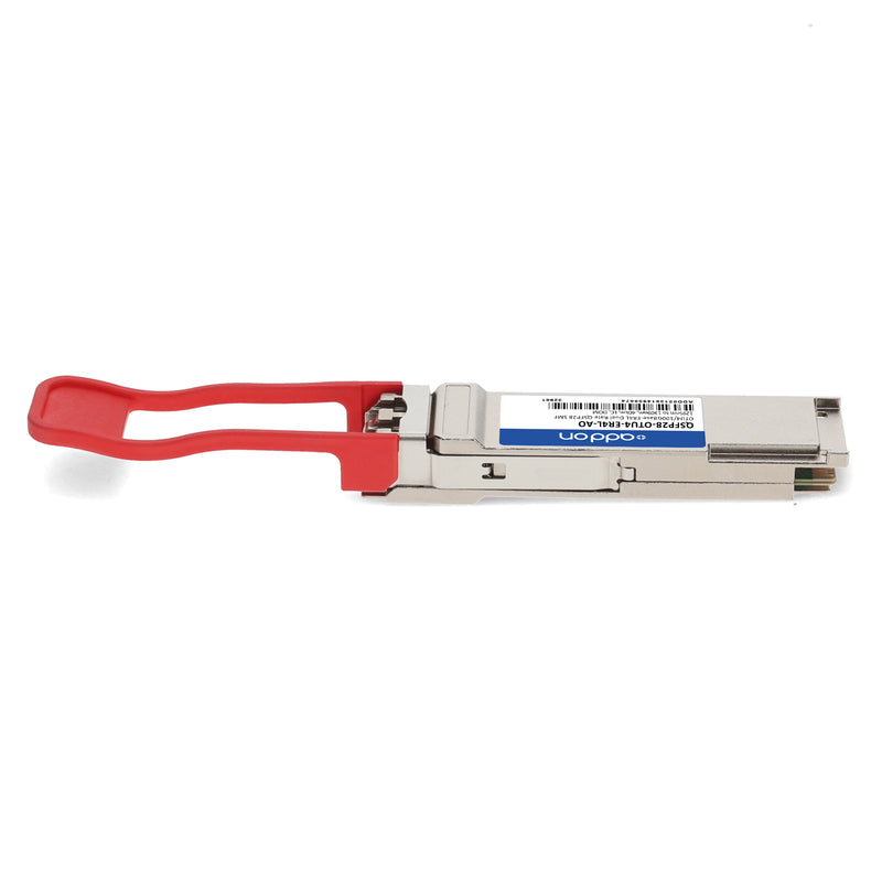 AddOn QSFP28-OTU4-ER4L 100GbE Dual-Rate 1295–1309nm 40km LC SMF Transceiver (TAA, DOM)