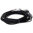 AddOn 200GBase-CU QSFP-DD to 8xSFP28 Passive Direct Attach Copper Cable, 1m