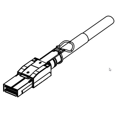 Barco R9004762 Expansion Link Fiber Optic Cable - 5 Meter
