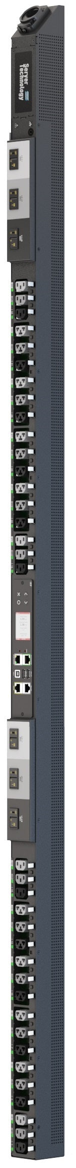 Server Technology PRO4X Switched POPS PDU, 36-Outlets, 208V, 50A, CS8365 Plug (C4G36RA-DFBD2FE1)