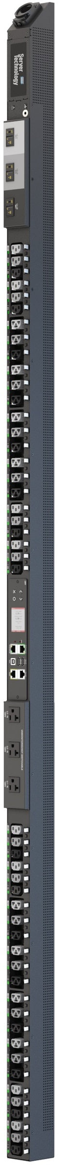 Server Technology PRO4X C4W48RA-YCBE2FD8/20Y1 Switched 51-Outlet PDU with HDOT Cx and RamLock