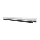 Eaton RapidPod Aisle Containment System Kit, 18"H x 42"W x 384"L (32 ft), Aluminum Frame, RPODPNL1842384