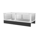 Eaton RapidPod Aisle Containment System Kit, 24"H x 42"W x 96"L (8 ft), Aluminum Frame, RPODPNL244296