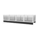 Eaton Tripp Lite RapidPod RPODPNL3660192 Aisle Containment System Panel Kit, 36"H x 60"W x 192"L (16 ft), Silver