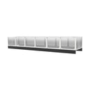 Eaton RapidPod RPODPNL3660288 Aisle Containment System Kit, 36"H x 60"W x 288"L (24 ft), Aluminum Frame