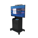 AVTEQ RPS-800S Fixed-Height Mobile Cart for Single Displays