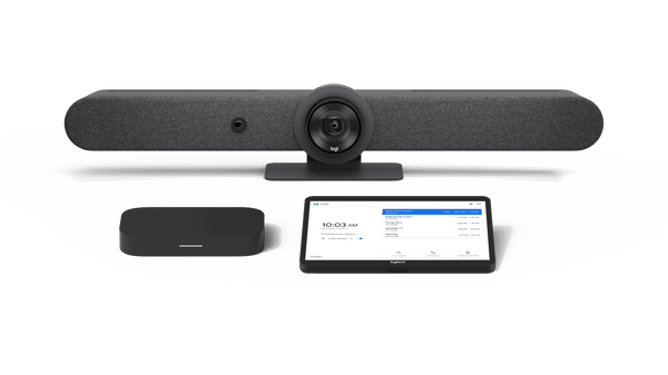 Logitech Rally Bar Graphite + Tap + Meet Compute for Google Meet Rooms