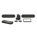 Logitech Large Room Solution with Rally Plus and Tap for Google Meet – Complete Video Conferencing System
