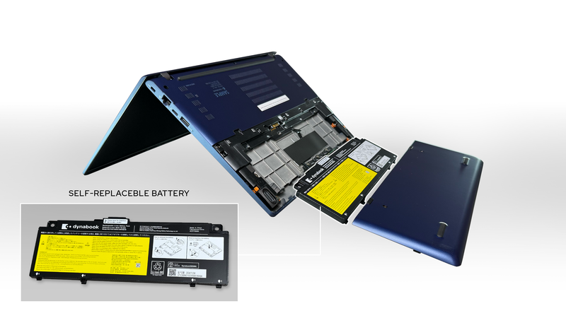 Dynabook Portégé Z40L-N – Intel Core Ultra 7 258V – 14" WUXGA Display – 32GB LPDDR5x – 512GB SSD – Dark Tech Blue – PPE25U-00R00K