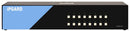 iPGARD 16-Port Secure DVI-I Single-Head KVM Switch with Audio and CAC Support (SA-DVN-16S-P)