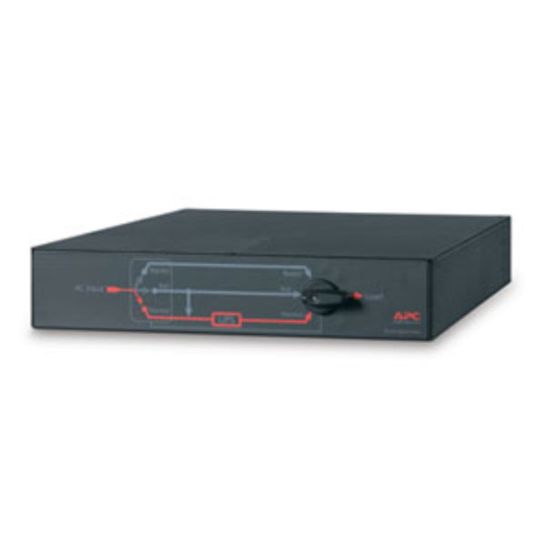 APC SBP6KRMT2U 6kVA Service Bypass Panel, 2U Rackmount, 200-240V, 50A