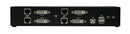 SmartAVI Quad Head DVI-D KVM Extender with USB 2.0 and Audio over CAT5/6 (SDX-XT-4P-S)