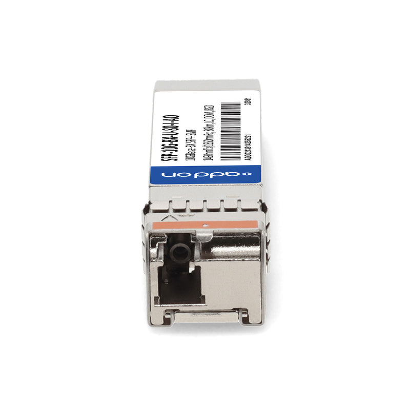 AddOn Cisco® SFP-10G-BX-U-80-I Compatible TAA 10GBase-BX SFP+ Transceiver (SMF, 1490nmTx/1550nmRx, 80km, LC, DOM, -40 to 85°C)