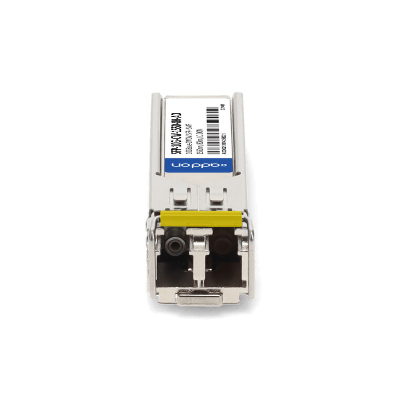 AddOn Arista Networks® Compatible TAA 10GBase-CWDM SFP+ Transceiver (SMF, 1550nm, 80km, LC, DOM)