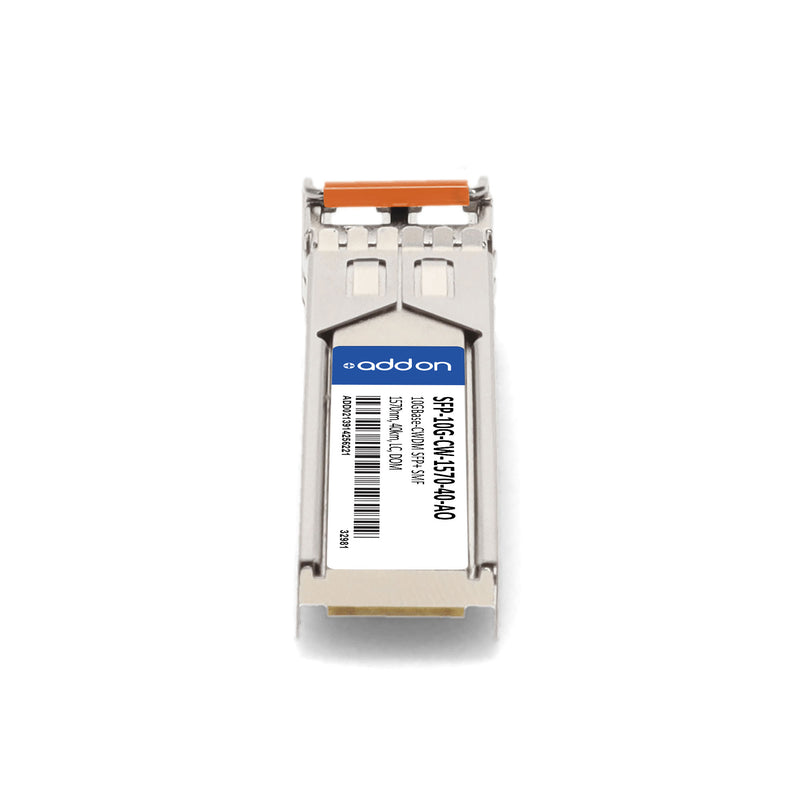 AddOn Cisco® SFP-10G-CW-1570-40AO Compatible TAA 10G CWDM SFP+ Transceiver (1570nm, 40km, LC, DOM, SMF)