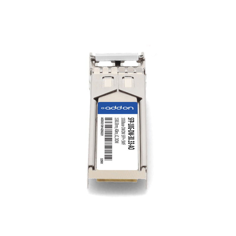AddOn Arista Networks® SFP-10G-DW-30.33 Compatible TAA 10GBase-DWDM SFP+ Transceiver (1530.33nm, 40km, LC, DOM)