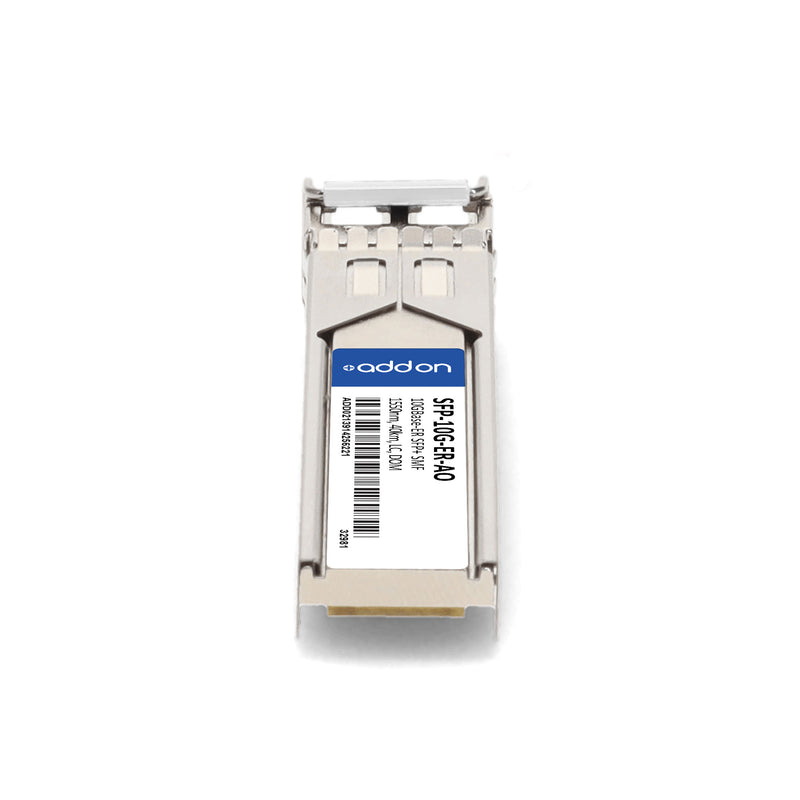 AddOn Cisco® SFP-10G-ER Compatible TAA 10GBase-ER SFP+ Transceiver (SMF, 1550nm, 40km, LC, DOM)