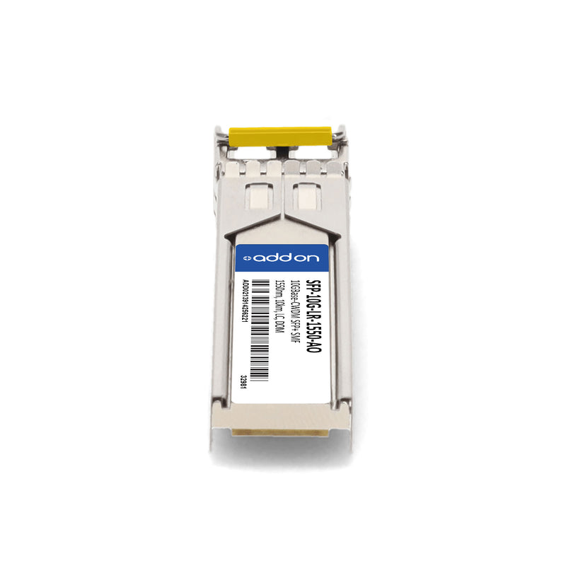 AddOn Cisco® SFP-10G-LR-1550 Compatible TAA 10GBase-CWDM SFP+ Transceiver (SMF, 1550nm, 10km, LC, DOM, 0 to 70°C)