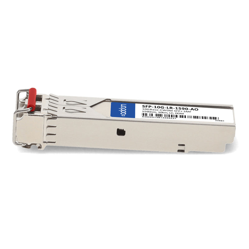 AddOn Cisco® SFP-10G-LR-1590 Compatible TAA 10GBase-CWDM SFP+ Transceiver (SMF, 1590nm, 10km, LC, DOM, 0 to 70°C)