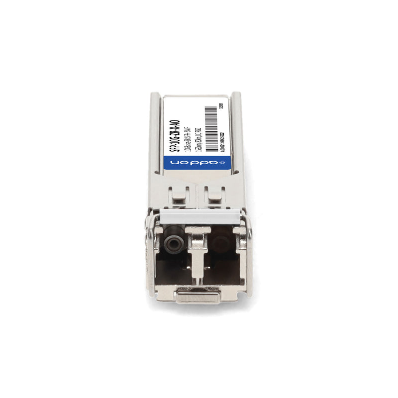 AddOn Cisco® SFP-10G-ZR-X Compatible TAA 10GBase-ZR SFP+ Transceiver (SMF, 1550nm, 80km, LC, DOM, -40 to 85°C)