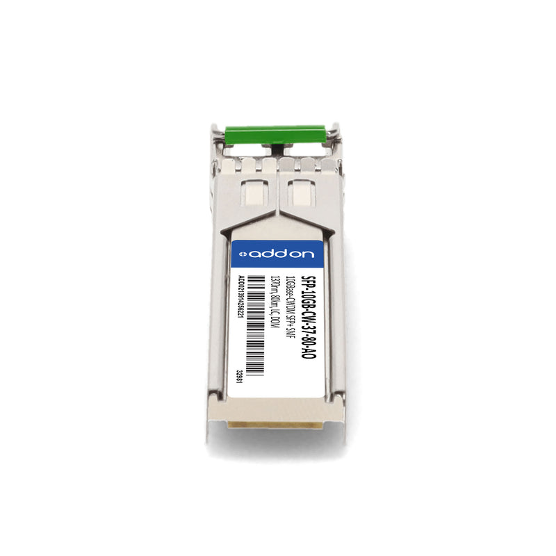 AddOn SFP-10GB-CW-37-80-AO 10GBase-CWDM SFP+ Transceiver (1370nm, 80km, LC, DOM, SMF)