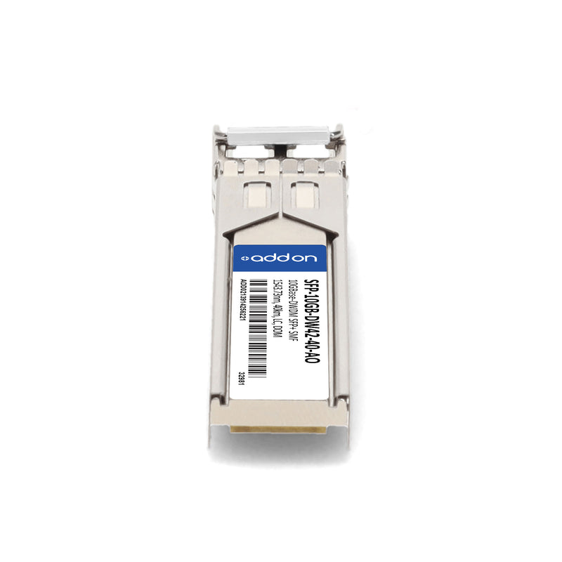 AddOn SFP-10GB-DW42-40-AO Compatible TAA 10GBase-DWDM SFP+ Transceiver (SMF, 1543.73nm, 40km, LC, DOM)