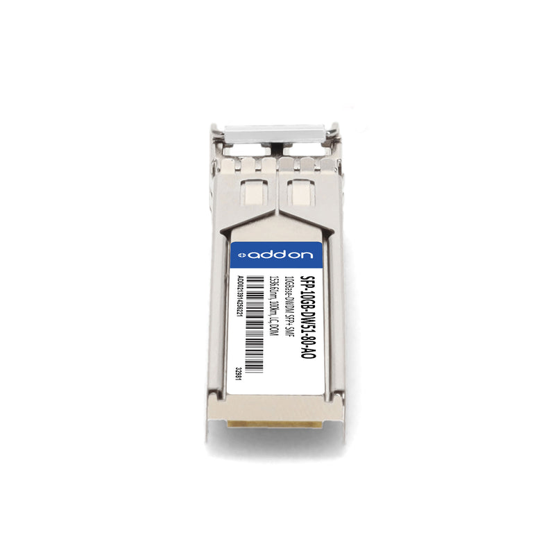 AddOn SFP-10GB-DW51-80-AO 10GBase-DWDM SFP+ Transceiver (1536.61nm, 80km, LC, DOM)