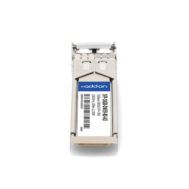 AddOn SFP-10GB-DW59-80-AO 10GBase-DWDM SFP+ Transceiver 1530.33nm 80km LC DOM