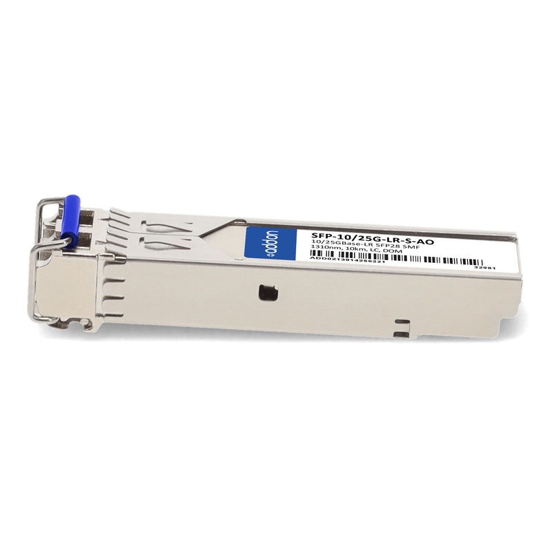 AddOn Cisco® SFP-10/25G-LR-S Compatible TAA 10/25GBase-LR-S SFP28 Transceiver (SMF, 1310nm, 10km, LC, DOM)