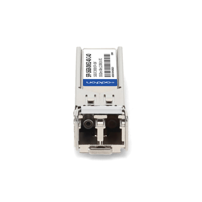 AddOn Cisco® SFP-16GB-DW52-40-C Compatible TAA 16GBase-DWDM Fibre Channel SFP+ Transceiver (1535.82nm, 40km, LC, DOM, 0–70°C)