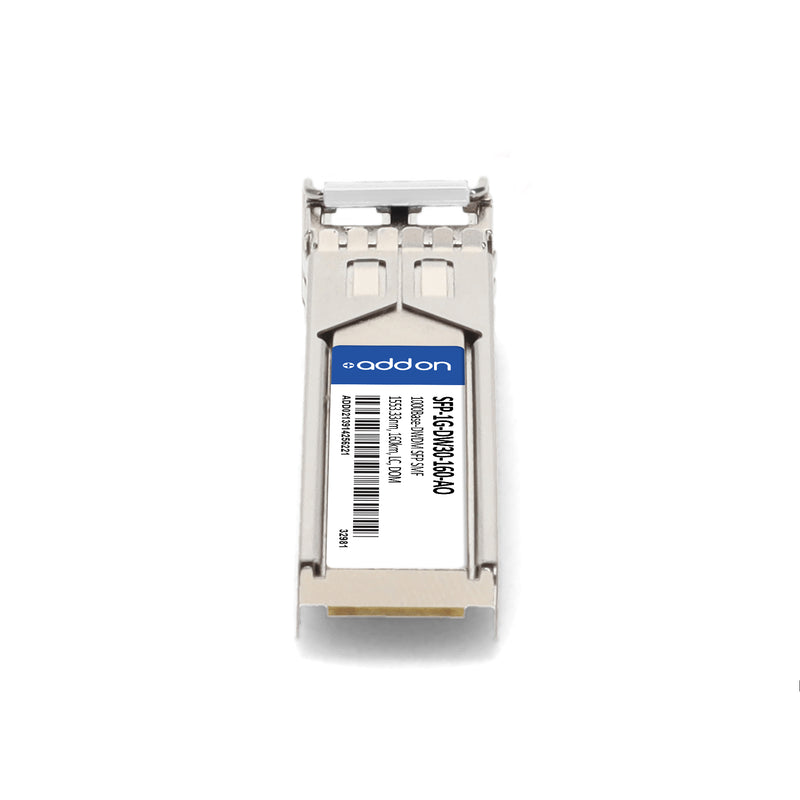 AddOn SFP-1G-DW30-160-AO 1000Base-DWDM SFP Transceiver (SMF, 1553.33nm, 160km, LC, DOM, TAA)
