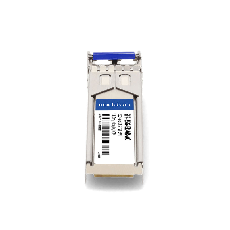 AddOn Arista Networks® SFP-25G-ER-AR Compatible TAA 25GBase-ER SFP28 Transceiver (SMF, 1310nm, 40km, LC, DOM)