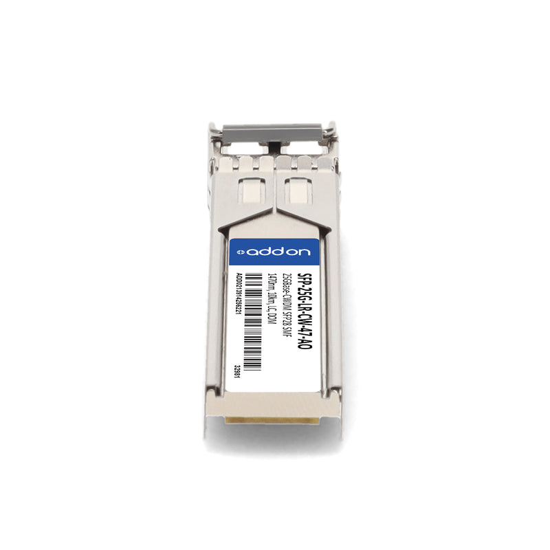 AddOn Cisco® Compatible TAA 25GBase-CWDM SFP28 Transceiver (SMF, 1470nm, 10km, LC, DOM)