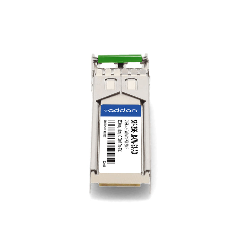 AddOn Cisco® SFP-25G-LR-CW-53 Compatible TAA 25GBase-CWDM SFP28 Transceiver (SMF, 1530nm, 10km, LC, DOM)