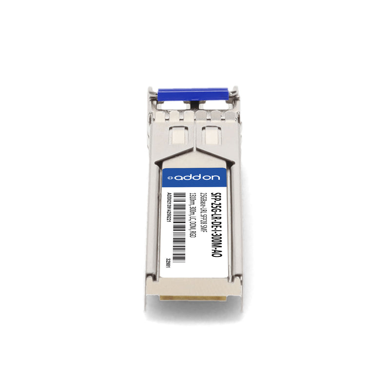 AddOn Dell® SFP-25G-LR-DE-I Compatible TAA 25GBase-LRL SFP28 Transceiver (SMF, 1310nm, 300m, LC, DOM, -40 to 85°C)