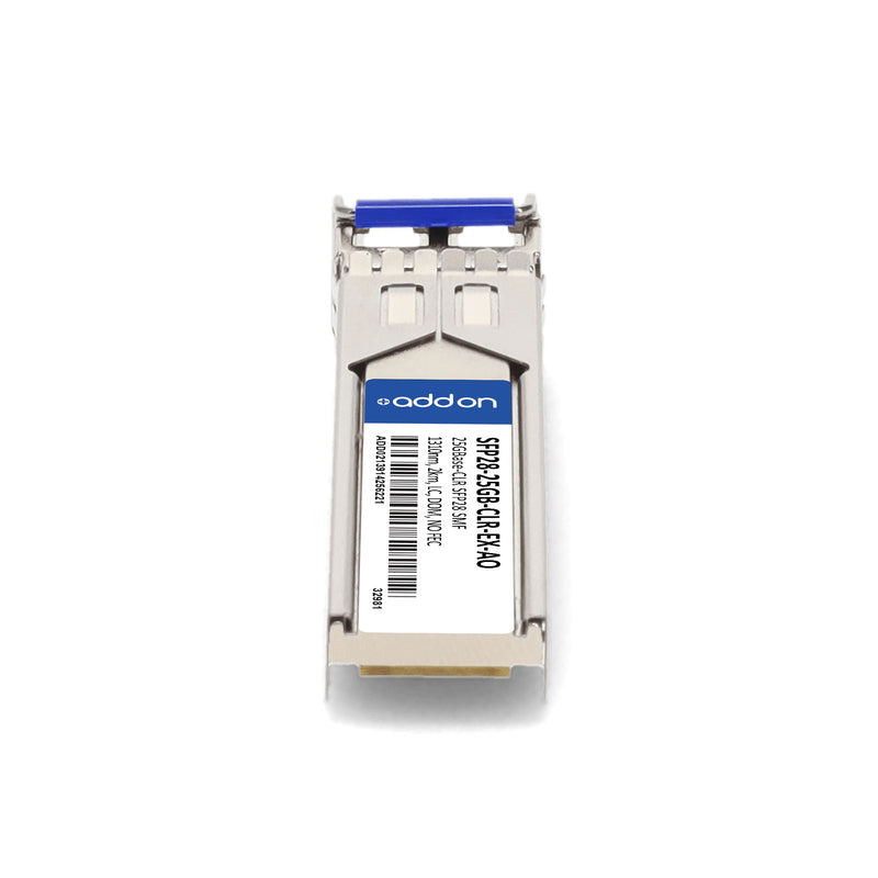 AddOn Extreme Networks® Compatible TAA SFP28-25GB-CLR Transceiver (SMF, 1310nm, 2km, LC, DOM, No FEC)