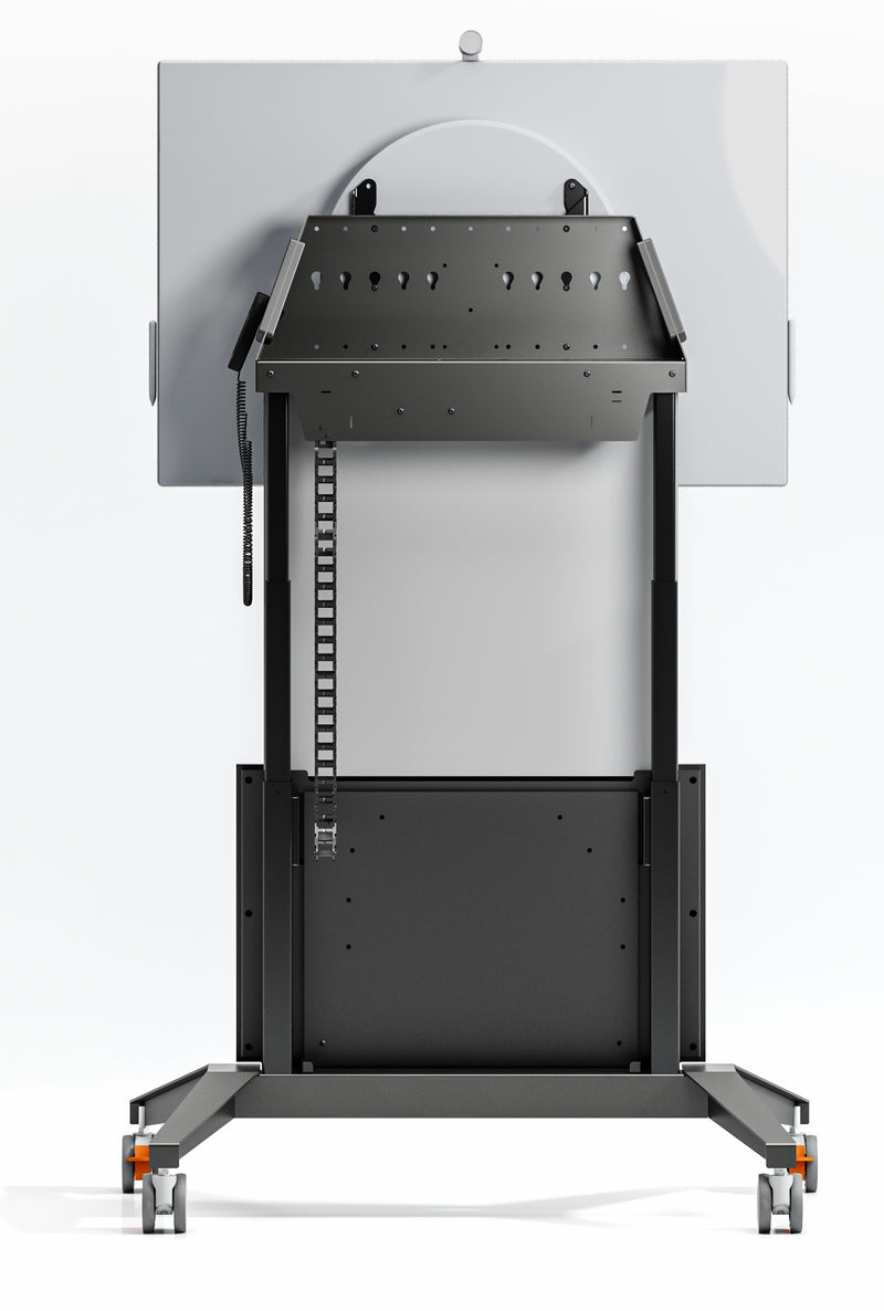 Salamander FPS2 Electric Lift Mobile Stand for Microsoft Surface Hub 2S 50″, Graphite Gray