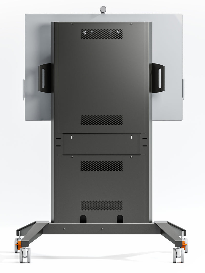 Salamander FPS1 Fixed Height Mobile Stand for Microsoft Surface Hub 2S 50", Graphite Gray