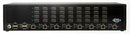 SmartAVI Quad-Head 8-Port DisplayPort 4K@60 KVM Switch with EDID (AUX) Emulation (SM-EDPN-8Q-S)