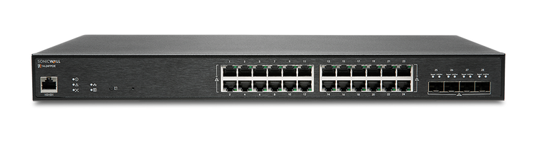 SonicWall SWS14-24FPOE Switch with 1-Year Support (02-SSC-8377)