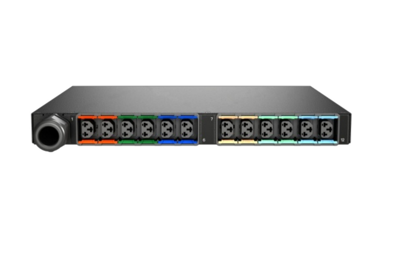Vertiv Geist rPDU MNR3E1R6-12CF13-3PS56B0H10-S | 12-Outlets | 30A | 3-Phase | Monitored | Horizontal | TAA Compliant