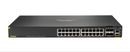 HPE Aruba Networking CX 6200F 24G Class-4 PoE 4SFP+ 370W TAA Switch (S0M87A)