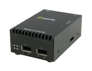 Perle S-10G-XTXH – 10 Gigabit Ethernet Stand-Alone Media Converter with Dual XFP Slots (Supports Power Level 4 XFPs, AC Adapter Included)