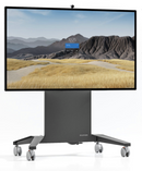 Salamander FPS1XL/FH/MS/GG X-Large Fixed Height Mobile Stand for Microsoft Surface Hub 2S 85″, Graphite Gray