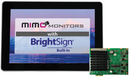 Mimo  10.1" Display with BrightSign Built-In, Non-Touch with PoE
