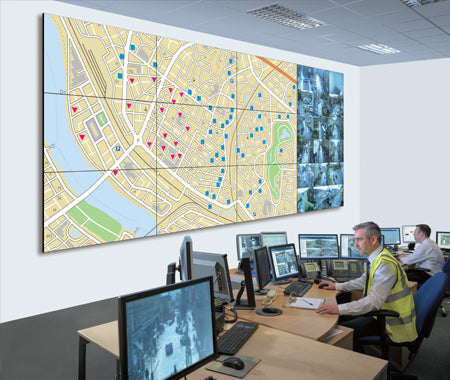 Sharp PN-V701 70" Full HD Video Wall Display, 700 nits, Ultra-Narrow Bezel