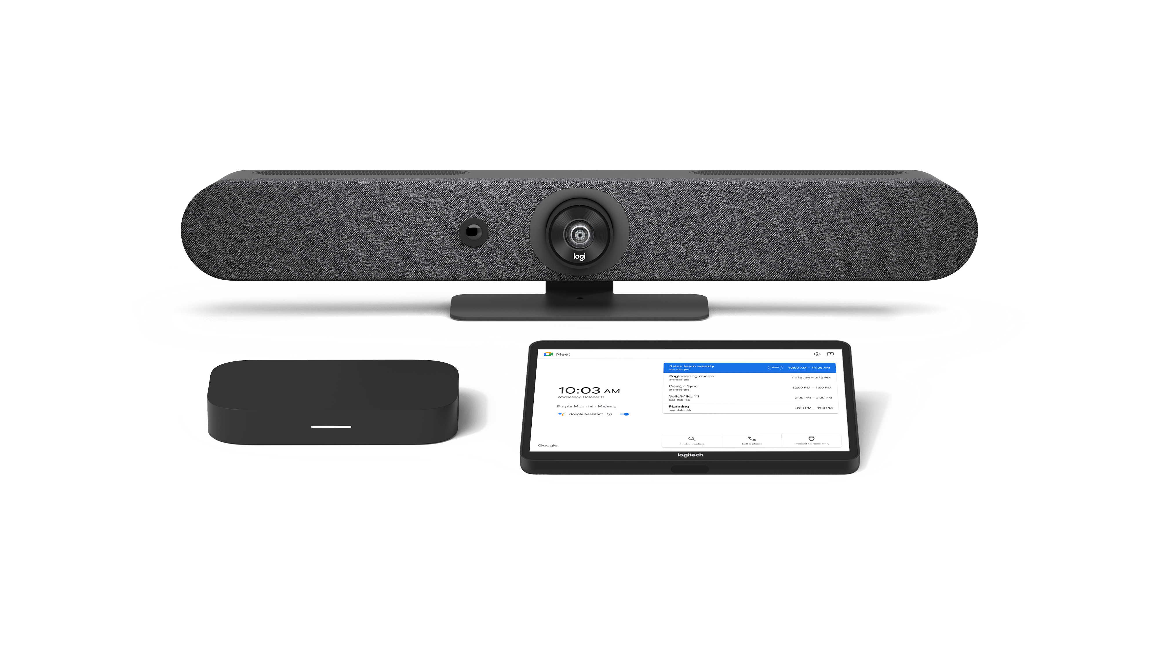 Logitech Rally Bar Mini + Tap Bundle for Google Meet – Small Rooms ...