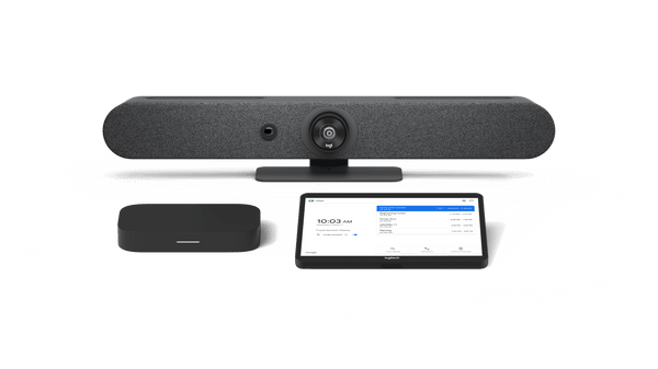 Logitech Rally Bar Mini + Tap + Google Meet Compute Bundle – Small Rooms