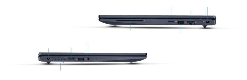 Dynabook Tecra A40-J - Intel Core i7-1165G7 - 14" HD - 32GB RAM - 1TB SSD - Windows 10 Pro - 4 Year Warranty