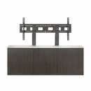 AVTEQ Thin 3-Bay Technology Credenza with Integrated Display Mount (Veneer)